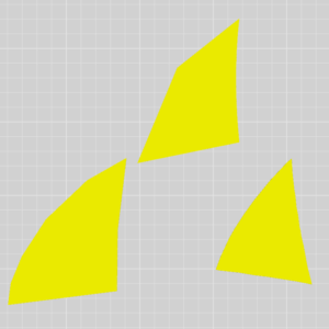 Kit Aletas MOBFOG (modelo digital) - Triangular, Trapezoidal e Shark - Garrafa Coca-Cola 1,5L